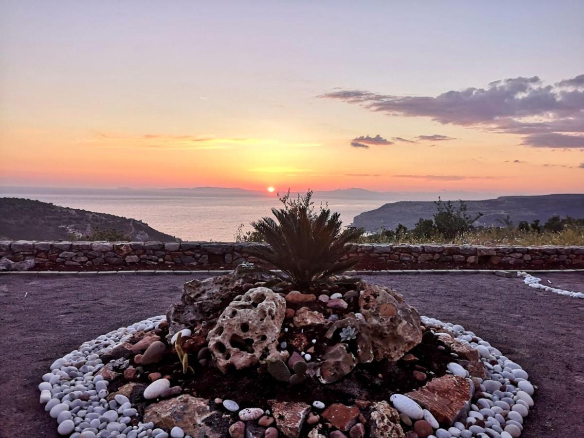 Sunset View Stone House, Areopoli Mani Villa Eksteriør bilde