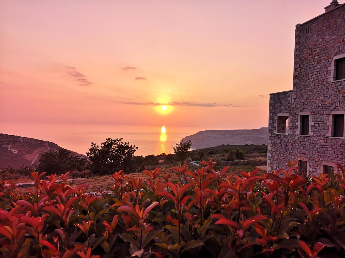 Sunset View Stone House, Areopoli Mani Villa Eksteriør bilde